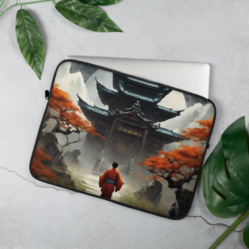 Japanese Temple Laptop Sleeve